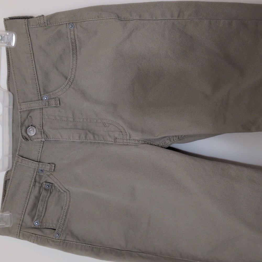 Levi's EUC 514 Khaki Colored Men's Classic Jeans Size 30x30 - Picture 5 of 6